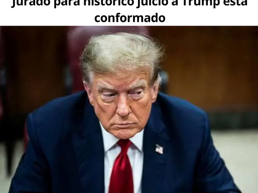 Jurado para histórico juicio a Trump está conformado