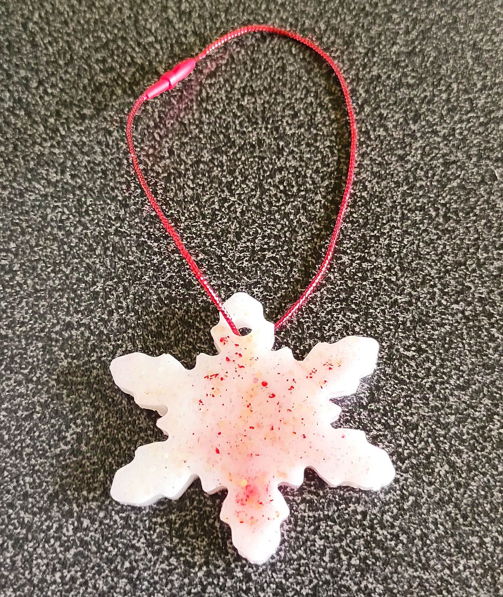 Miniature : Boules de Noël flocon ❄️