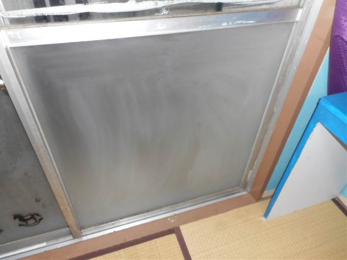 葛飾区 白鳥 ガラス修理後