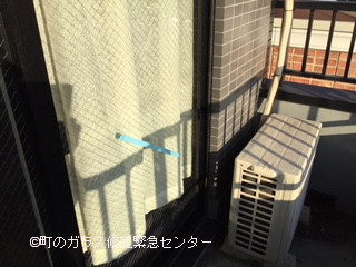 葛飾区 奥戸 ガラス修理後