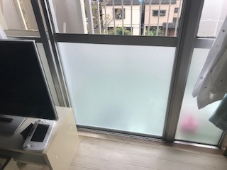 足立区 花畑 ガラス修理後