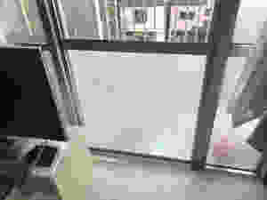 足立区 花畑 ガラス修理後
