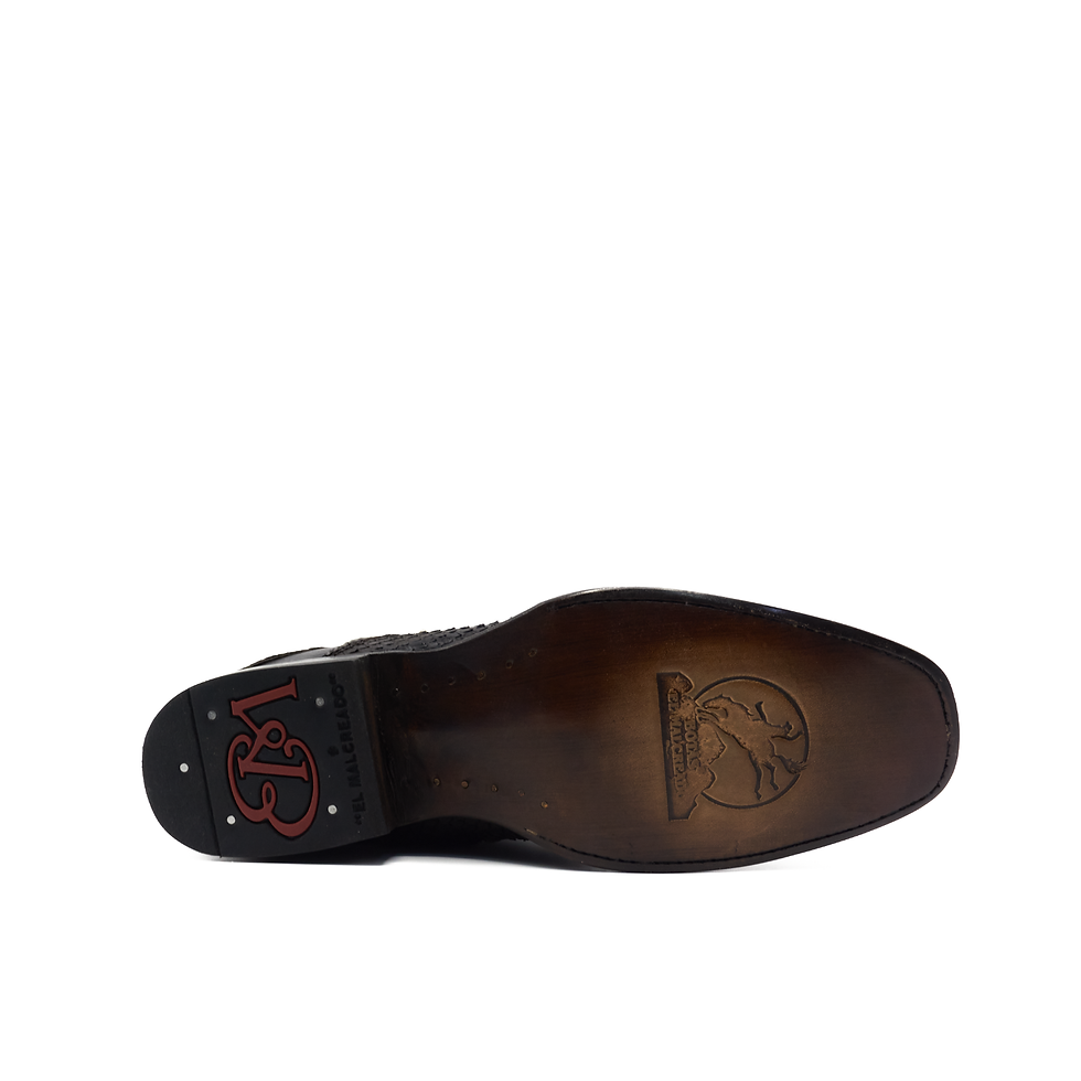 Miniatura: Galaxy | Bota para Hombre  en Piel de Pitón Tabaco