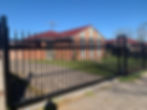 Tubular Spear Metal Fence and Electric Sliding Gate Hampton Park