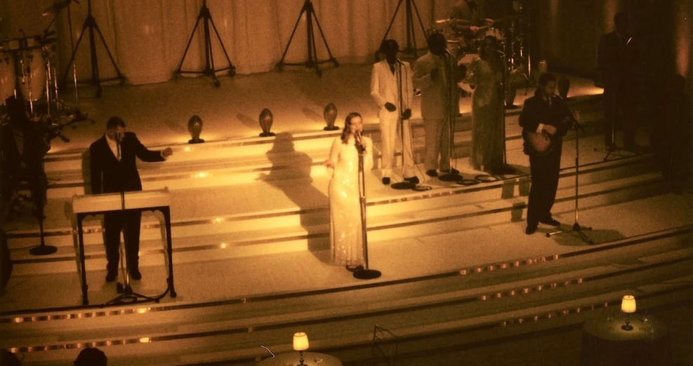 Performance event inside Greenwich Borough Hall event space