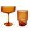 Thumbnail: Orange Ribbed Glasses