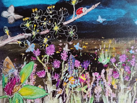 Duurzame kerstkaarten van Kitty Blüm