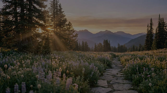 Peaceful natural landscape symbolizing clarity and conscious living
