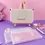 Thumbnail: Fancy Geometry Pouch Transparent Mate