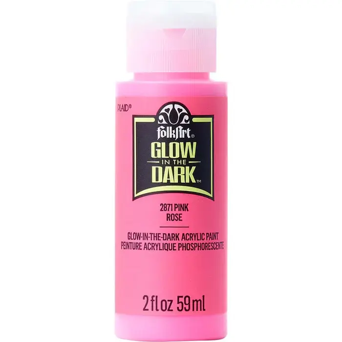 Thumbnail: Folk Art Glow In Dark Acrylic Paint 59ml