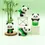 Thumbnail: Panda Design Jumbo Fancy Eraser