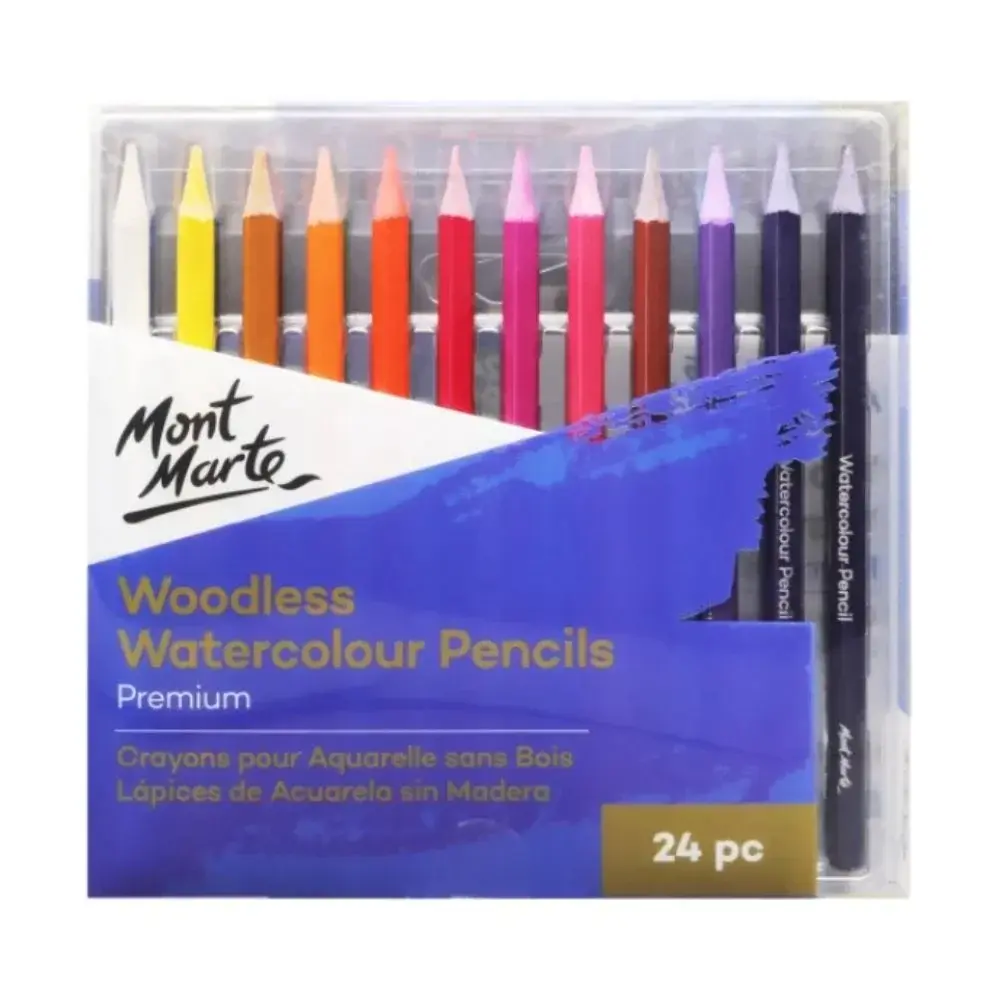 Mont Marte Woodless Watercolour Pencils