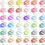 Thumbnail: Mont Marte Metallic Acrylic Paint 36ml Set Of 24