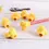Thumbnail: Cute Popcorn Shape Grip Cap Pencil Erasers