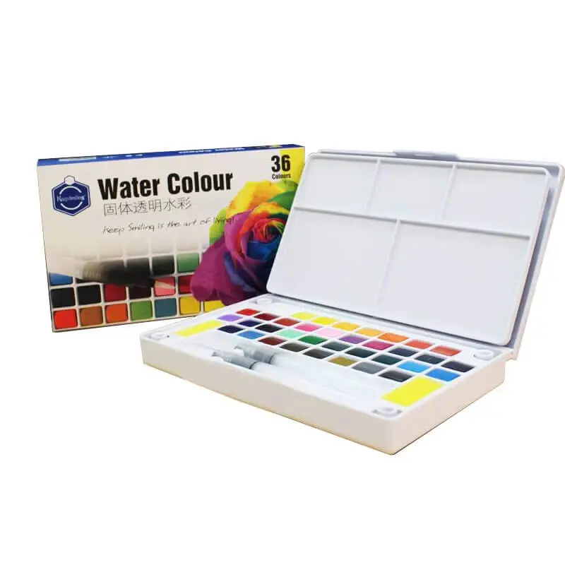 Thumbnail: Keep Smiling Aquarelle Watercolor with Palette