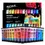 Thumbnail: Mont Marte Metallic Acrylic Paint 36ml Set Of 24