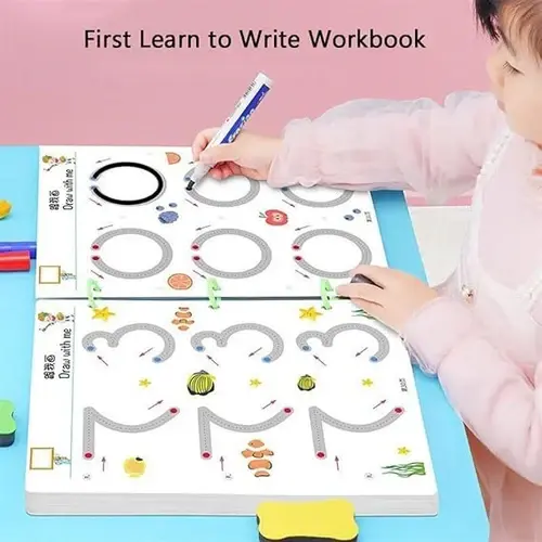 Thumbnail: Erasable Tracing Book for Kids