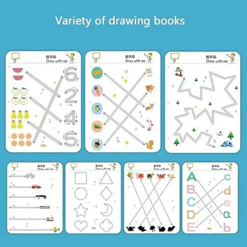 Erasable Tracing Book for Kids