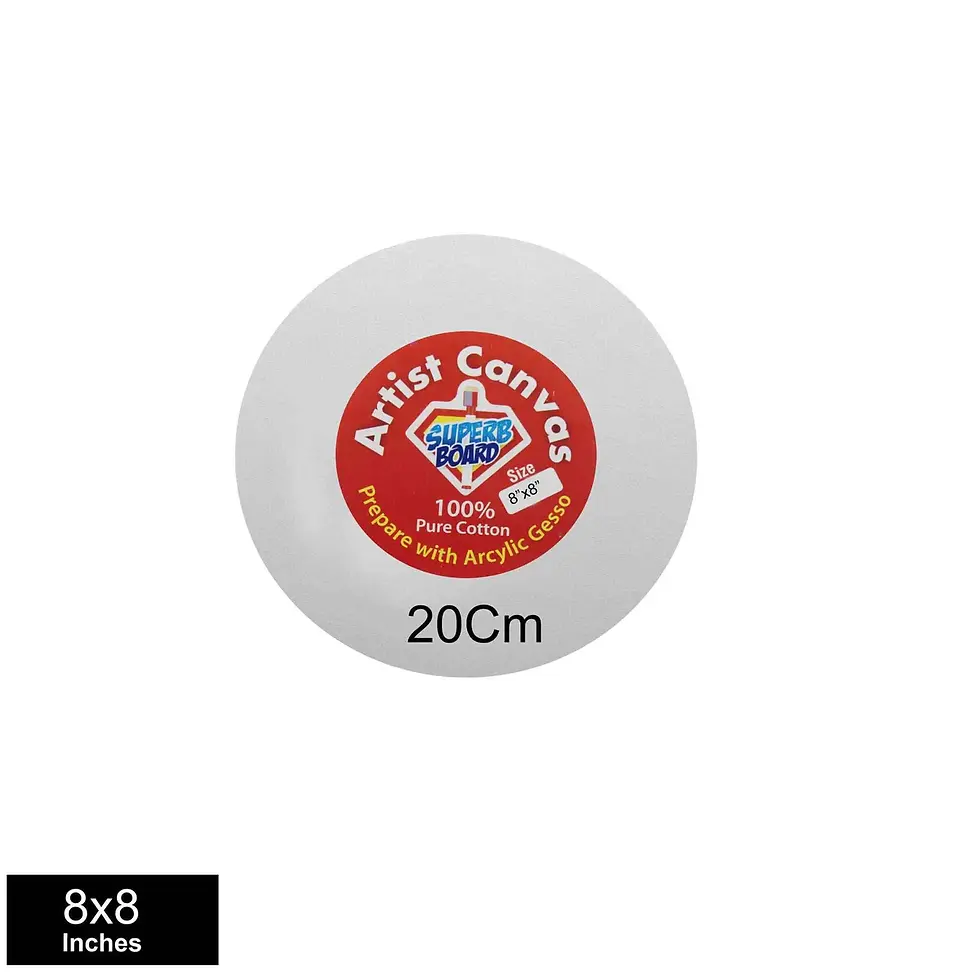 Thumbnail: Artist Round Canvas