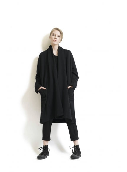 Thumbnail: s'yte Fleecy Stitch Stole Unisex Coat