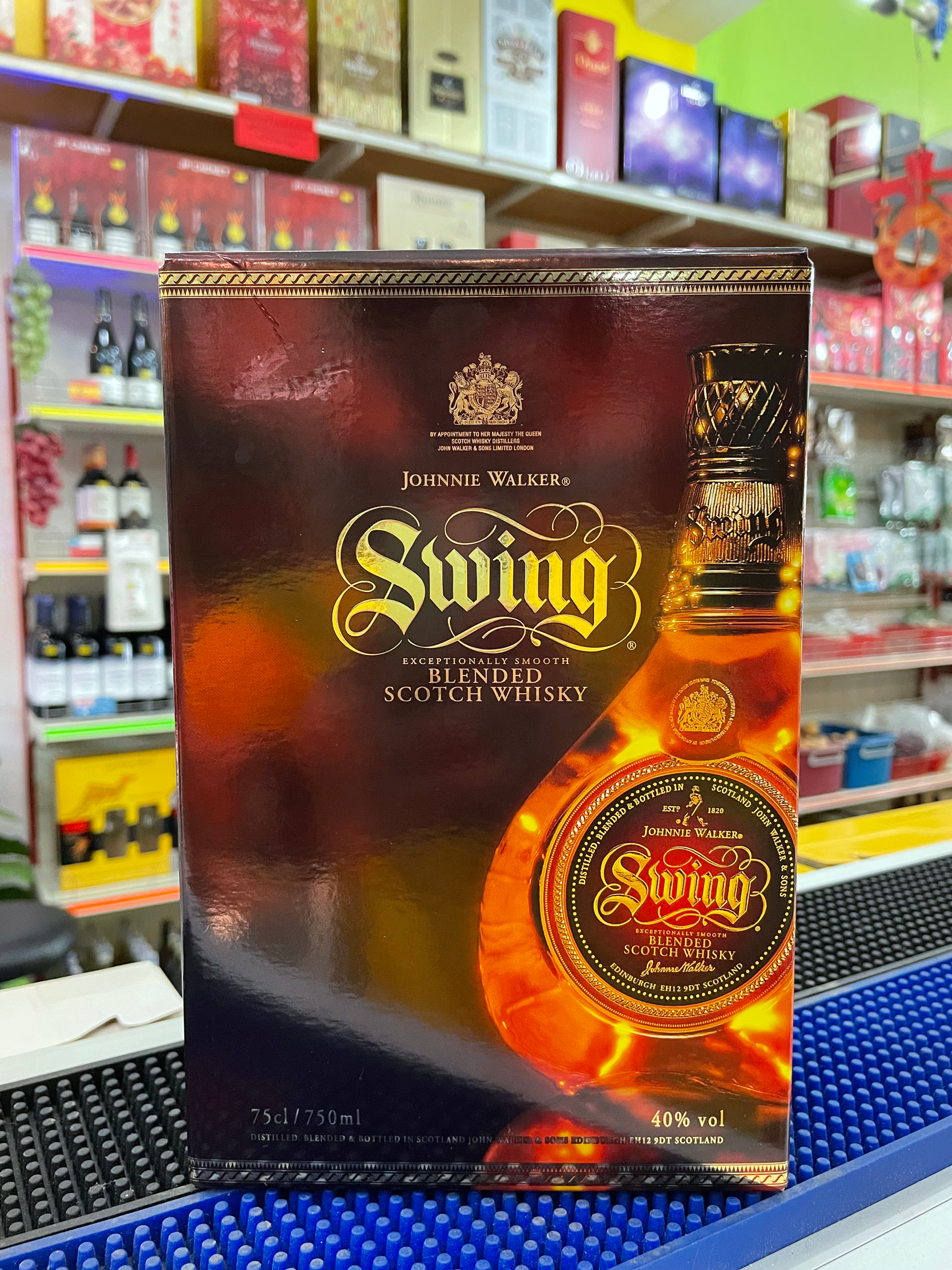 JOHNNIE WALKERS SWING 40% 75cl