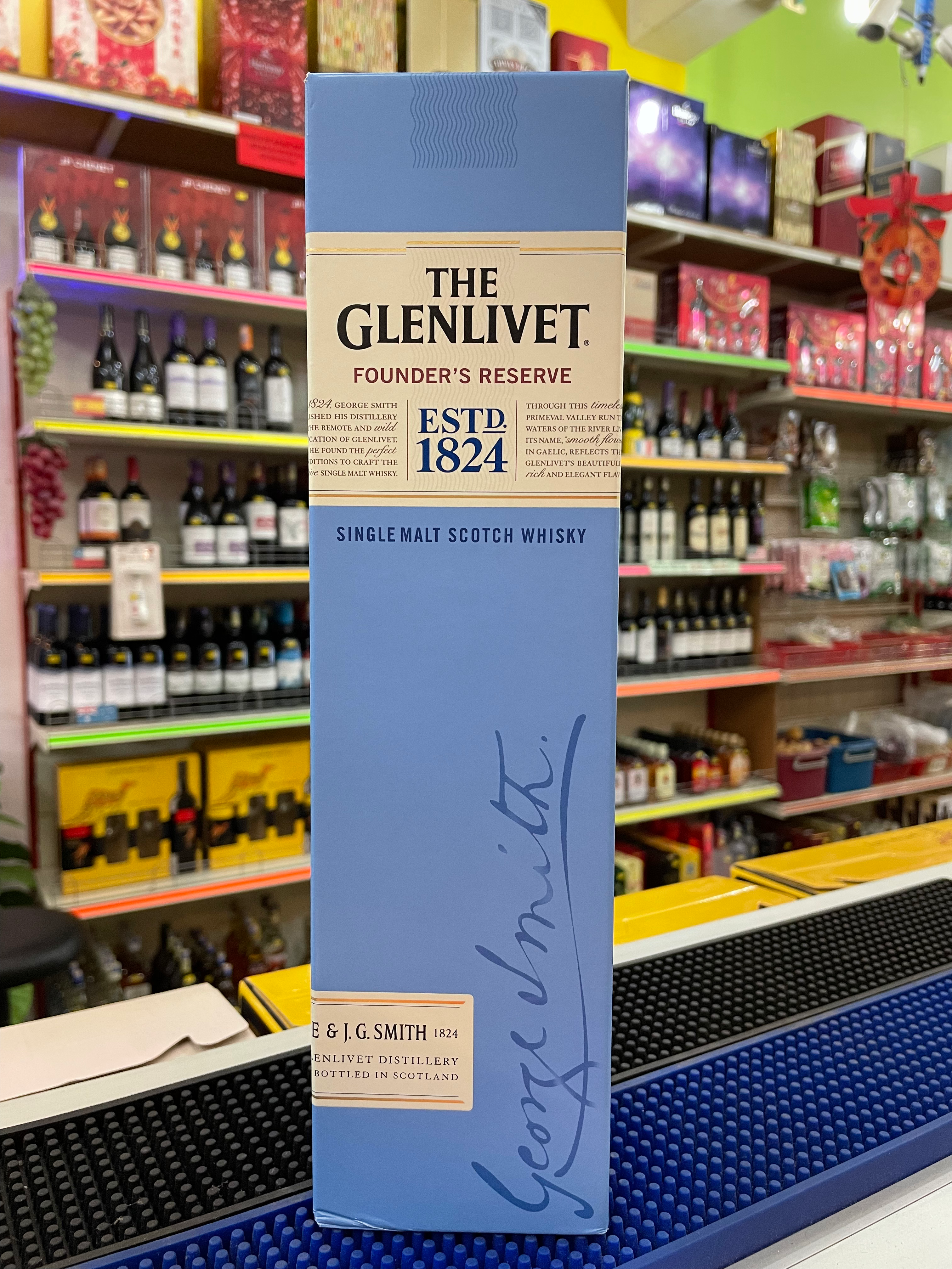 GLENLIVET FOUNDER RESERVE 1824 40% 70cl