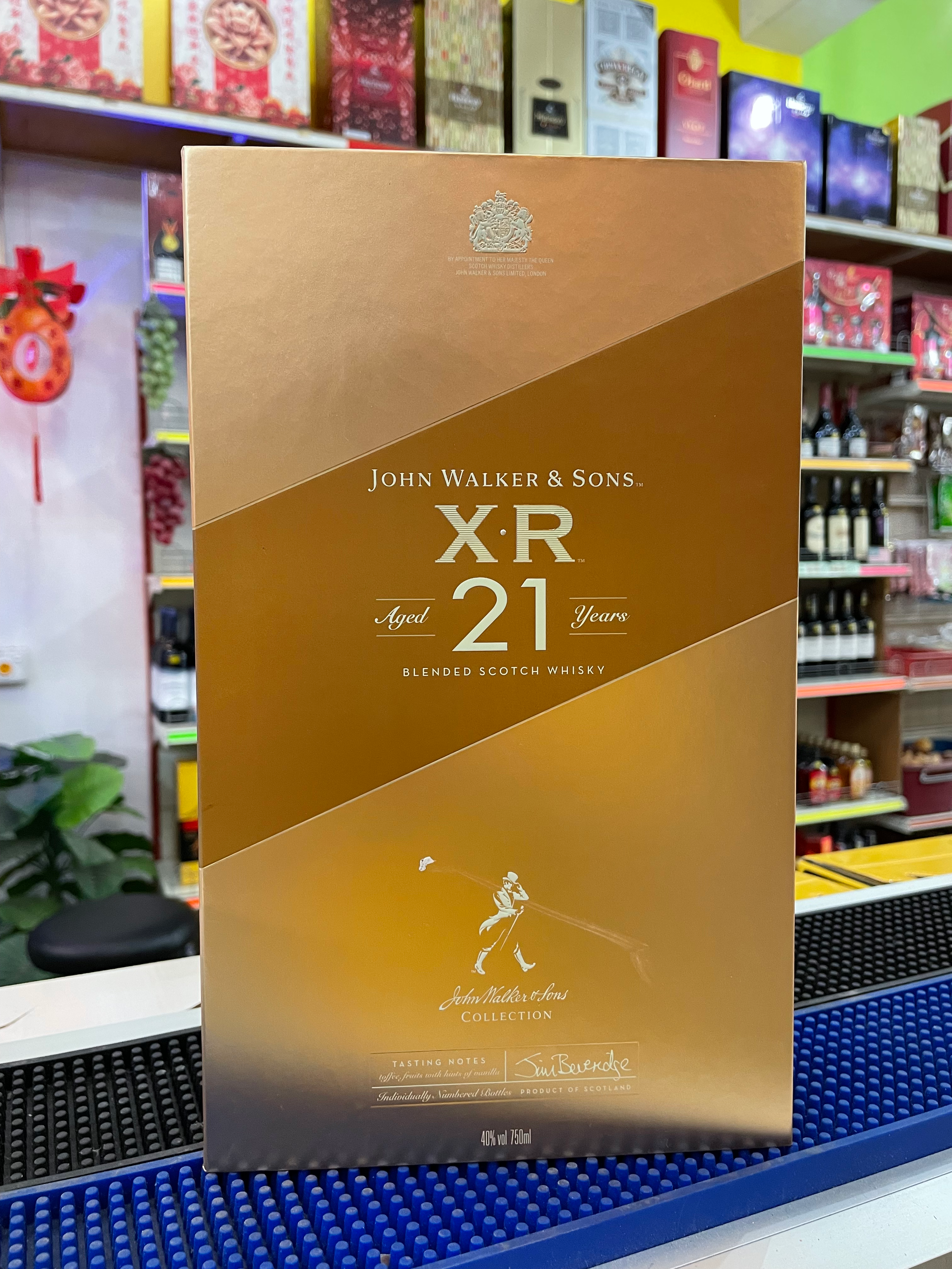 JOHNNIE WALKERS XR21 40% 75cl