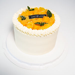 Mango Passionfruit Cake 4"