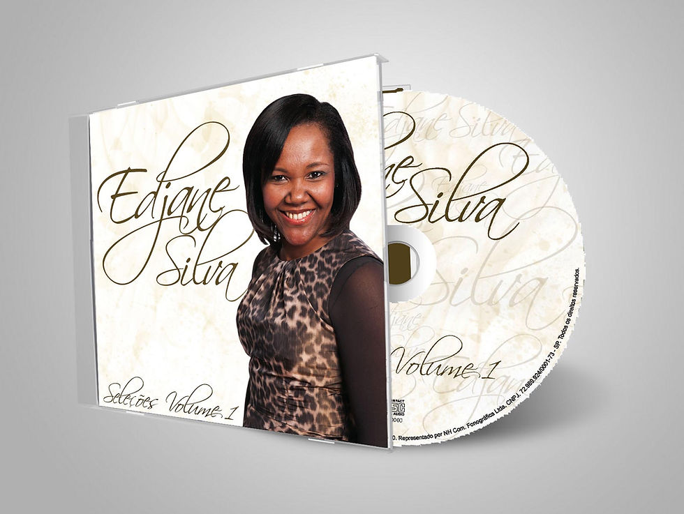 Capa Cd - Edjane Silva