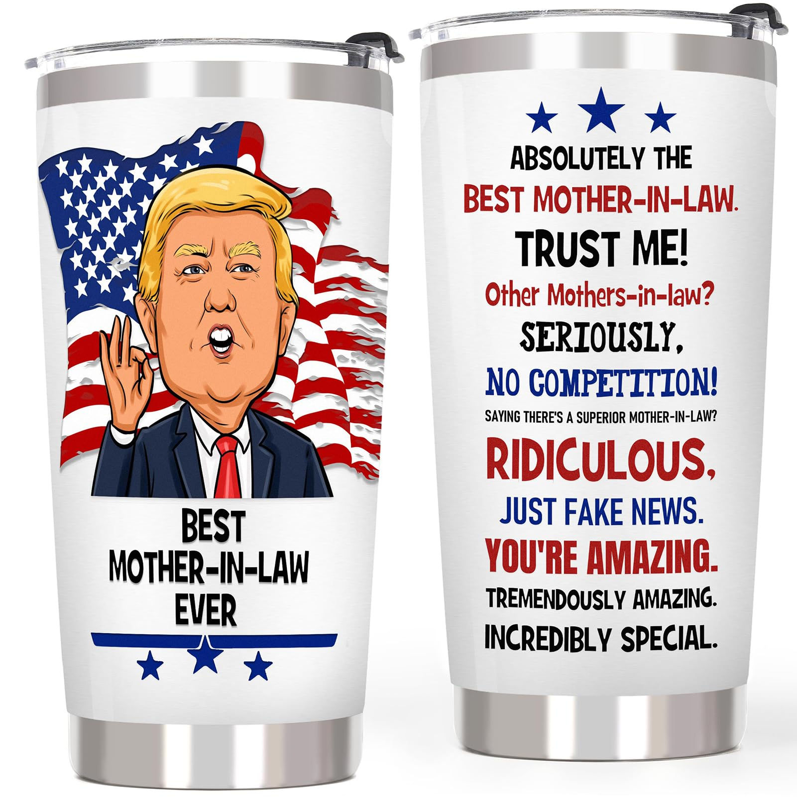 Breezy Valley Mother In Law Gifts Tumbler from Daughter In Law - Mother In Law B