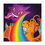 Thumbnail: Gengar, Use Rainbow Blast! Art Print