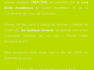 APRESENTAÇÃO DO SIGAA LUA