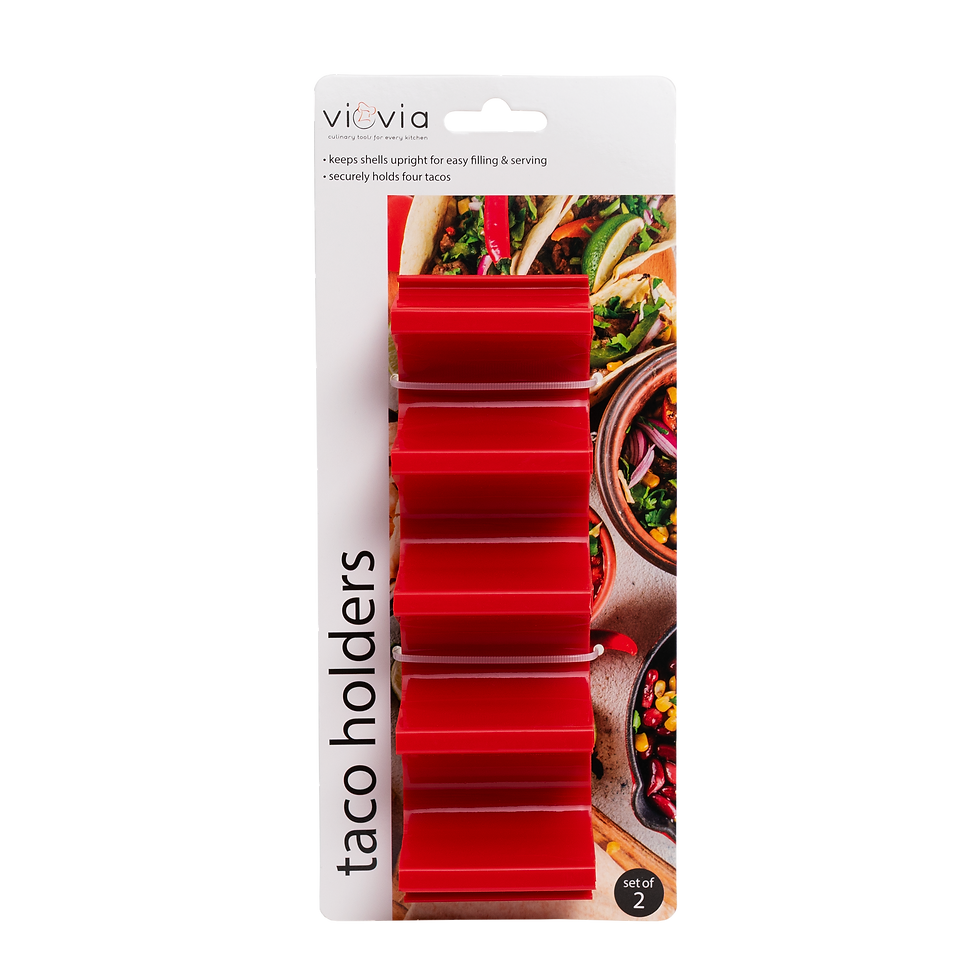 Thumbnail: viovia Taco Holders - Set of 2 - Assorted