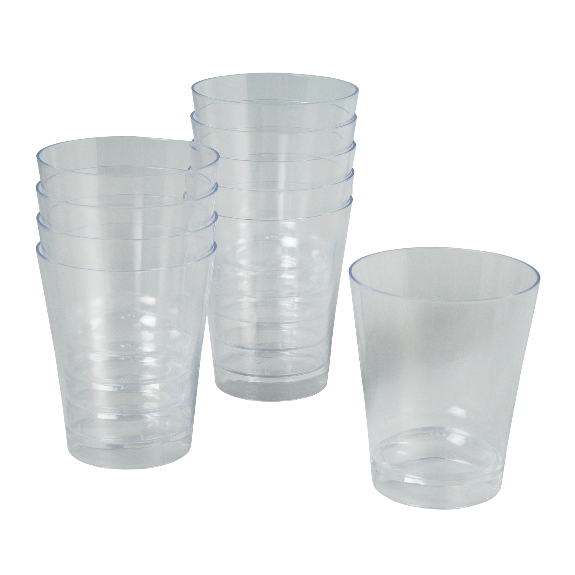 barY3 2oz Clear Mini Cups - 50 Count