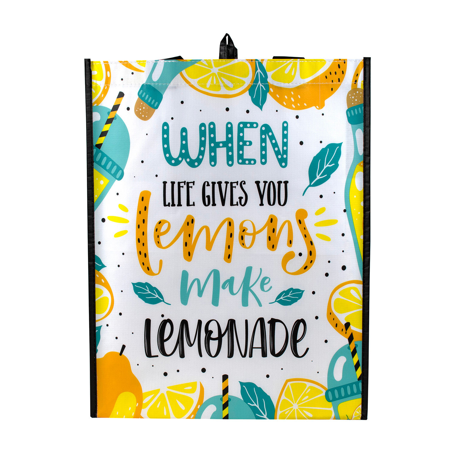 KOLORAE Graphic Tote Life Gives You Lemons