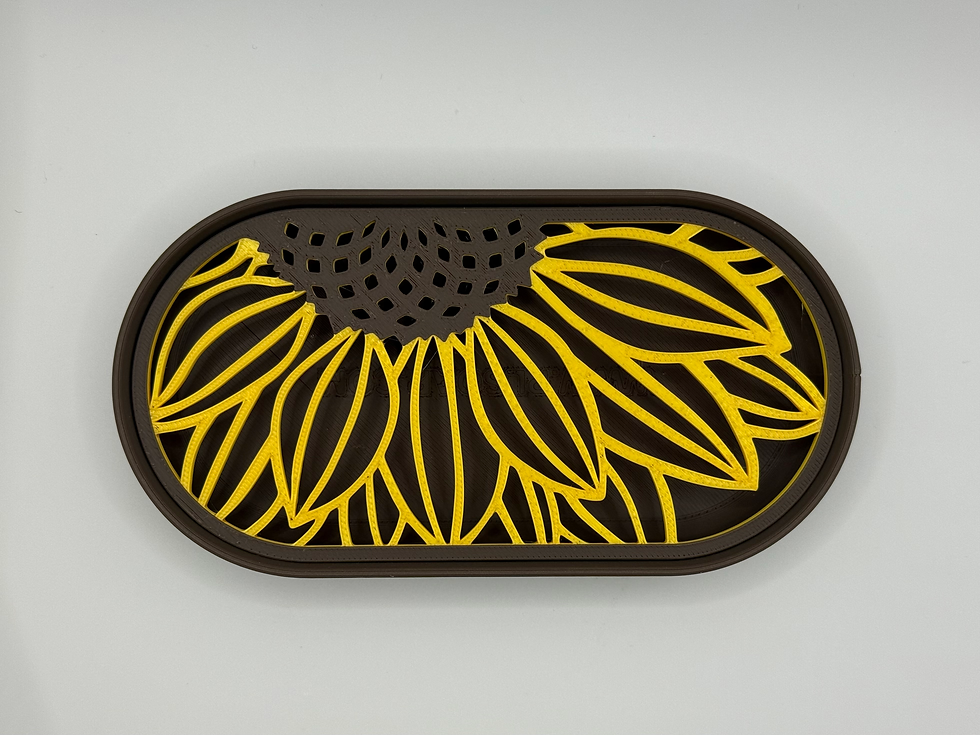 Thumbnail: Soap Dish - Oblong - Sunflower 