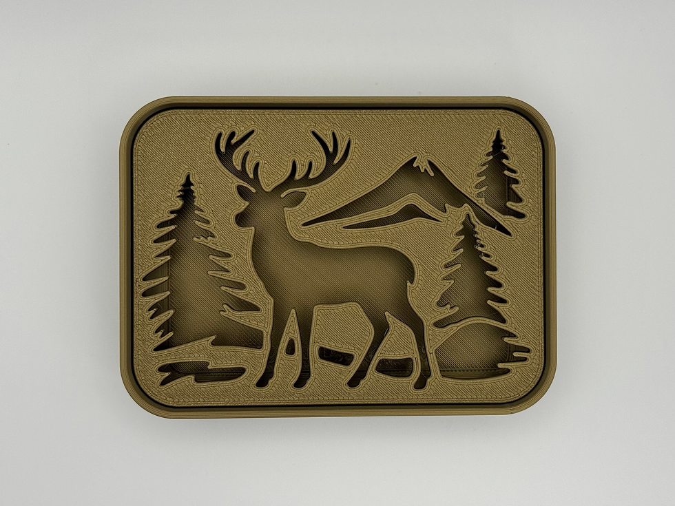 Thumbnail: Soap Dish - Rectangular - Deer