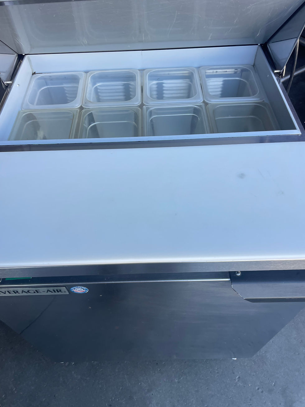 sandwich prep cooler