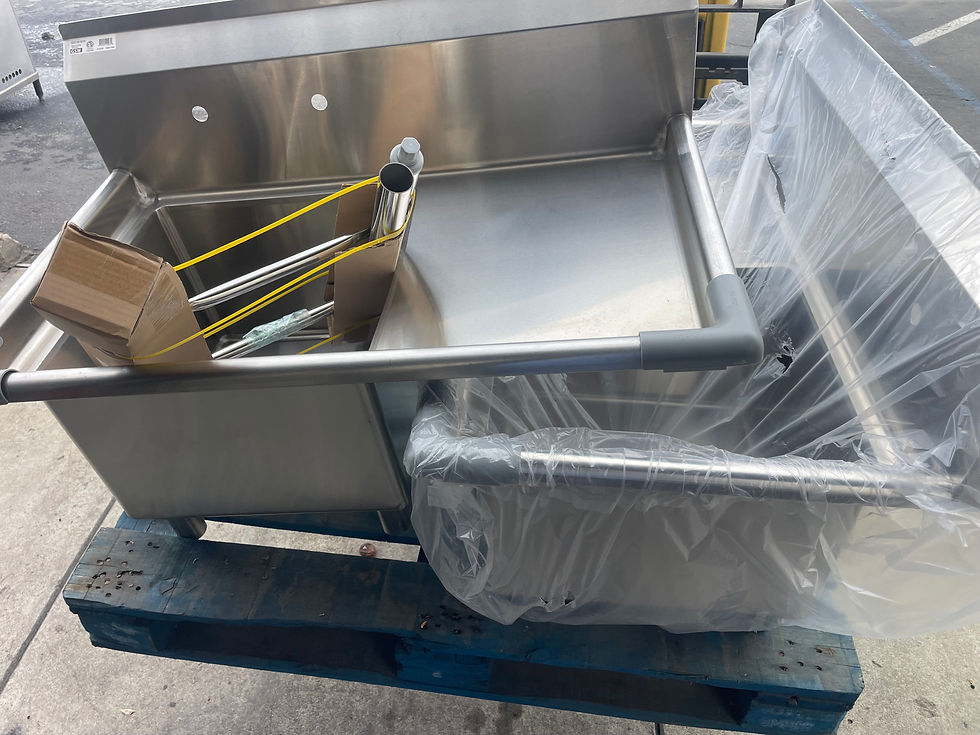 new prep sink