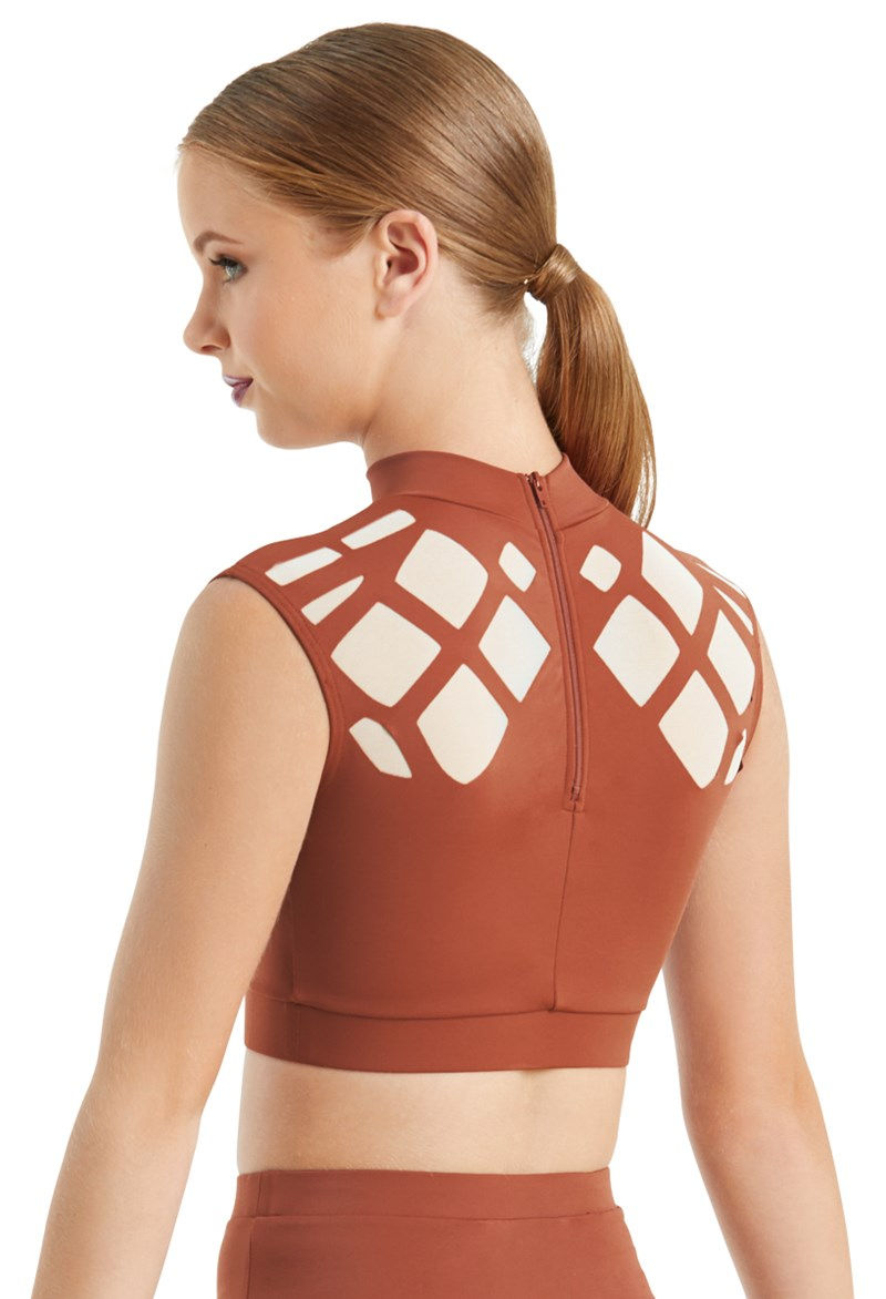 Thumbnail: Diamond Cutout Crop Top