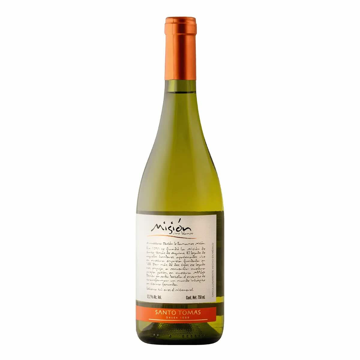 Santo Tomás Misión vino blanco 750ml