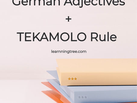 German adjectives