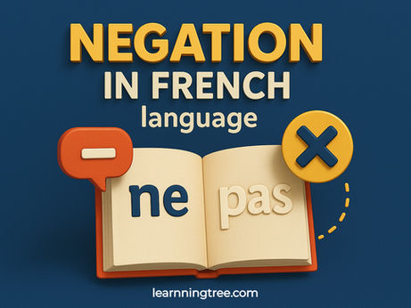 How to negate the sentences in French?