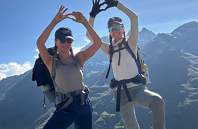 Giada Rocca Swiss mountain tour