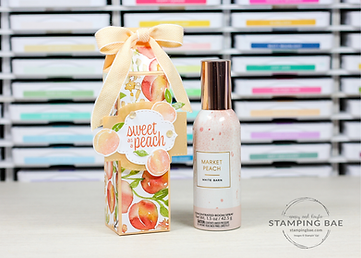 You're a Peach and Sweet as a Peach Milk Carton Box