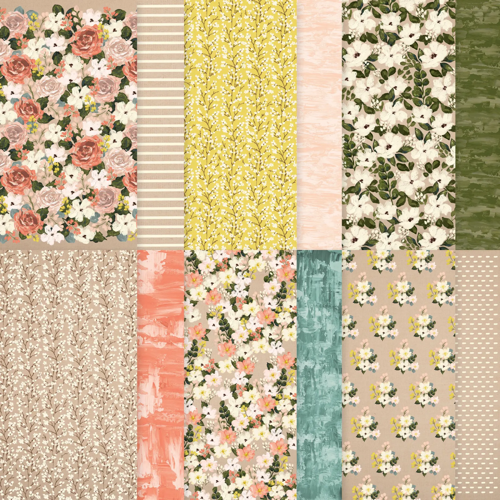 Brushed with Beauty Designer Series Paper