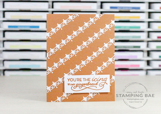 Gingerbread & Peppermint Suite Stampin' Up! Card and Project deas