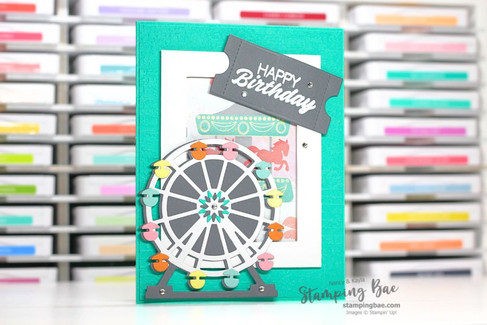 Bright & Fun Birthday Card with the Boardwalk Fun Bundle