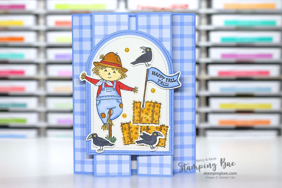 Scarecrow & Crows: Our Favorite Fall Card Design Yet with the Fun for Fall Bundle