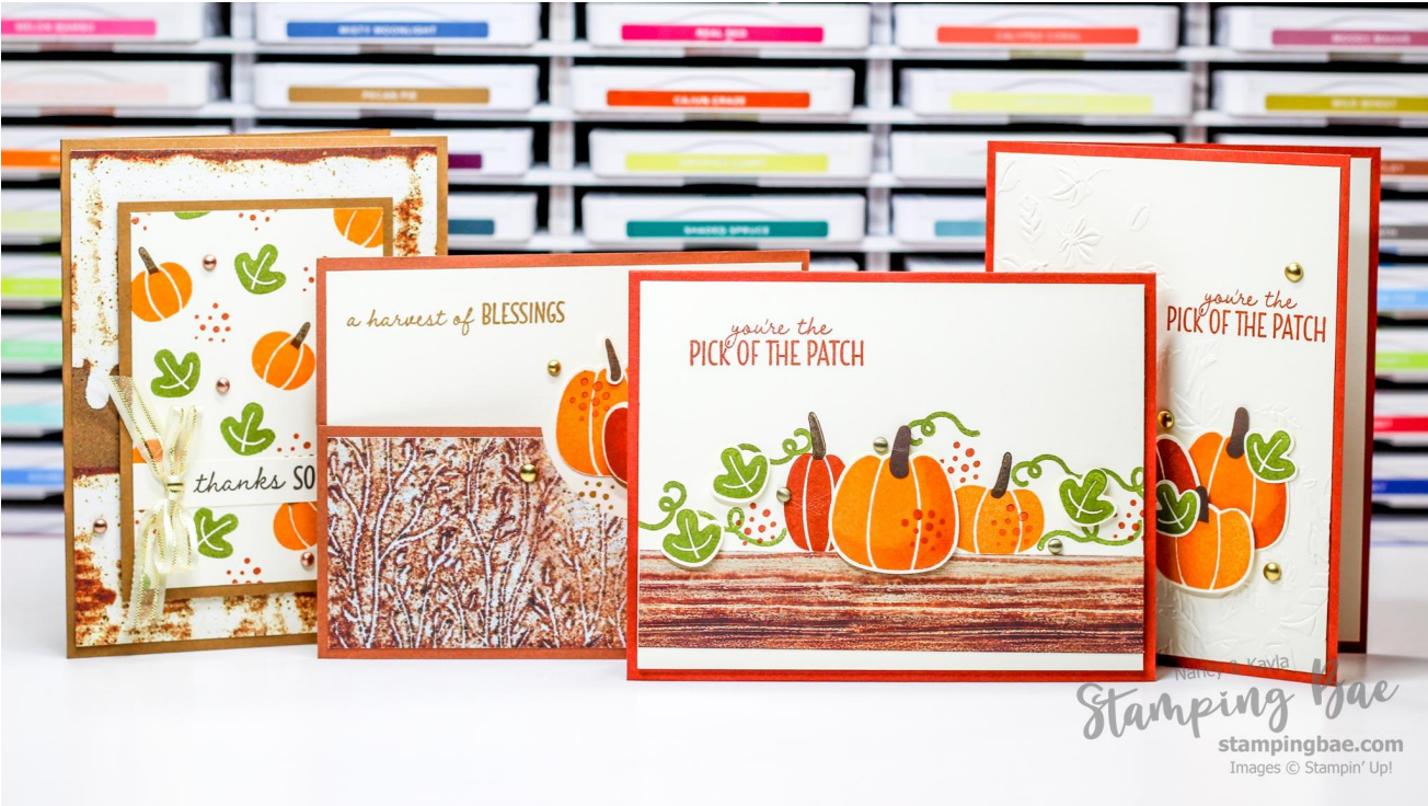 Pick of the Patch Stamp Set Card Ideas Stampin' Up!